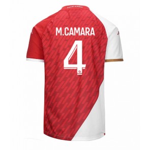 AS Monaco Mohamed Camara #4 Hjemmebanetrøje 2023-24 Kort ærmer